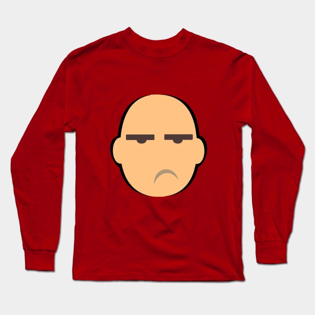 angry boy Long Sleeve T-Shirt by kotay92